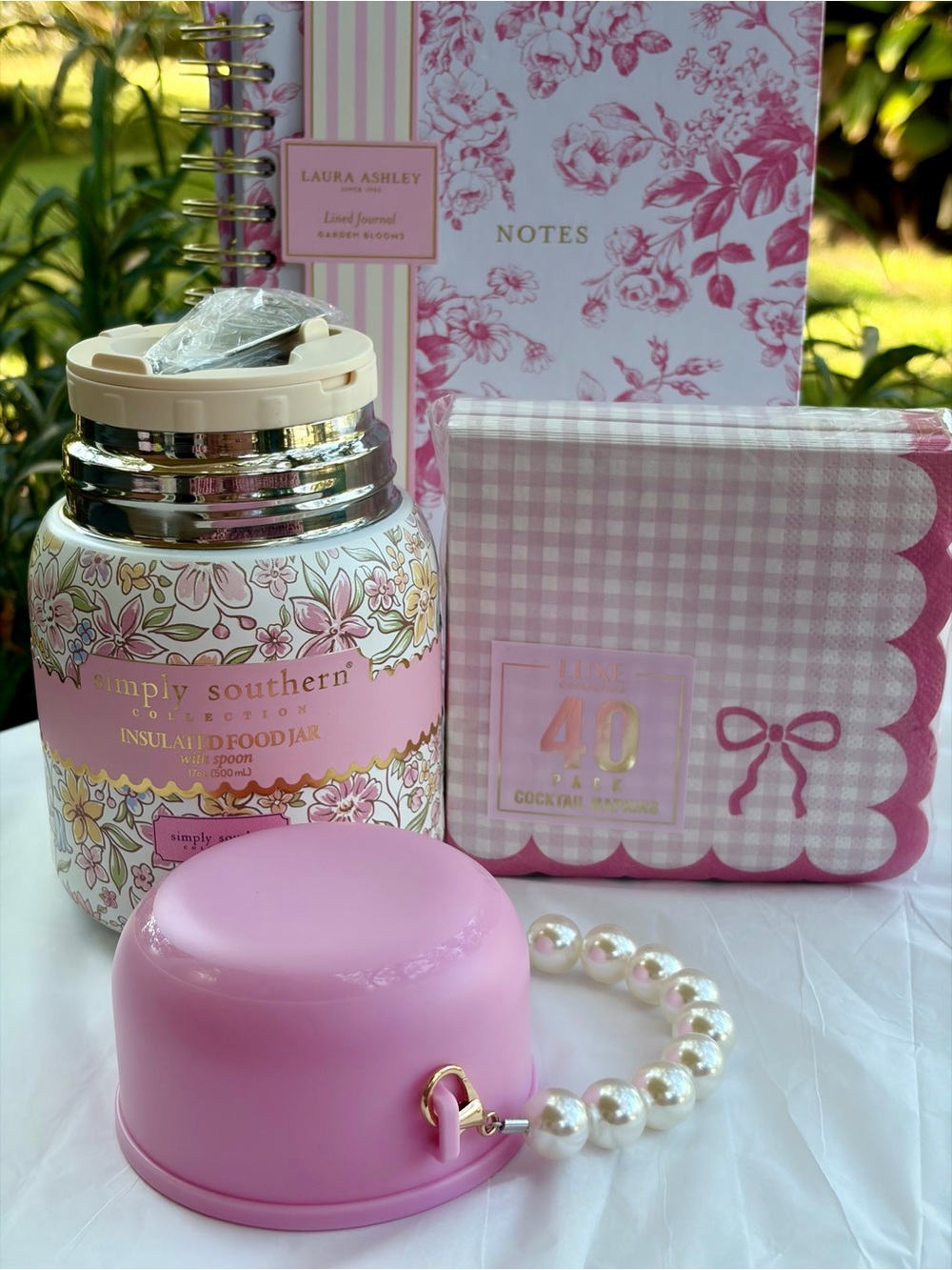 💝NWT LAURA ASHLEY & More BREAST CANCER AWARENESS GIFT BUNDLE💝 - Picture 10 of 16